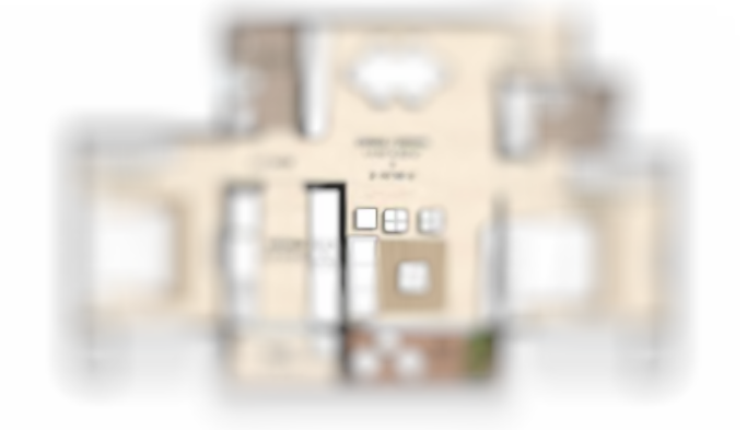 Adani Goregaon West 1BHK Plan